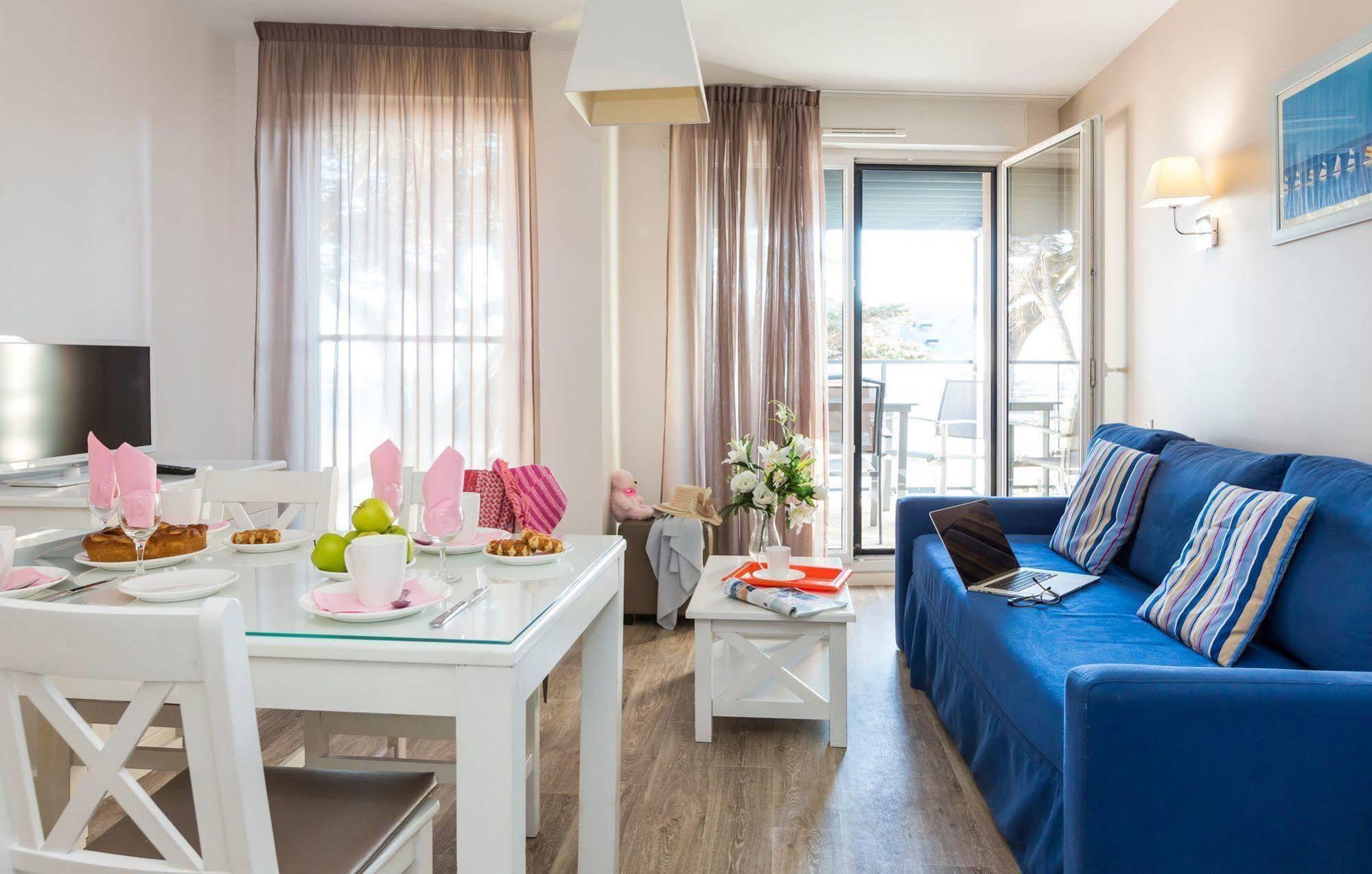 Résidence Prestige Odalys De La Plage Pornichet Exterior foto